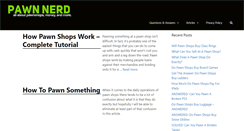 Desktop Screenshot of pawnnerd.com